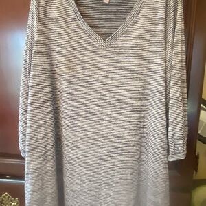 Isabel Maternity by Ingrid & Isabel Navy Striped Top